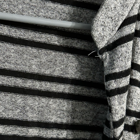 Maurices Black and Gray Cardigan Size XL - Picture 3 of 4